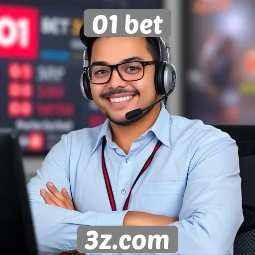Suporte ao cliente no site 01 bet