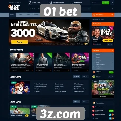 Experiência do usuário no site 01 bet